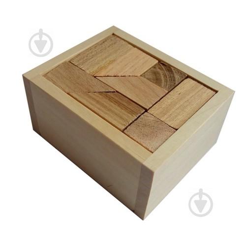 Дерев'яна головоломка Круть Верть Чикаго 3.5х7х5.5 см (nevg-0031) - фото 2 Дерев'яна головоломка Круть Верть Чикаго 3.5х7х5.5 см (nevg-0031) - фото 2