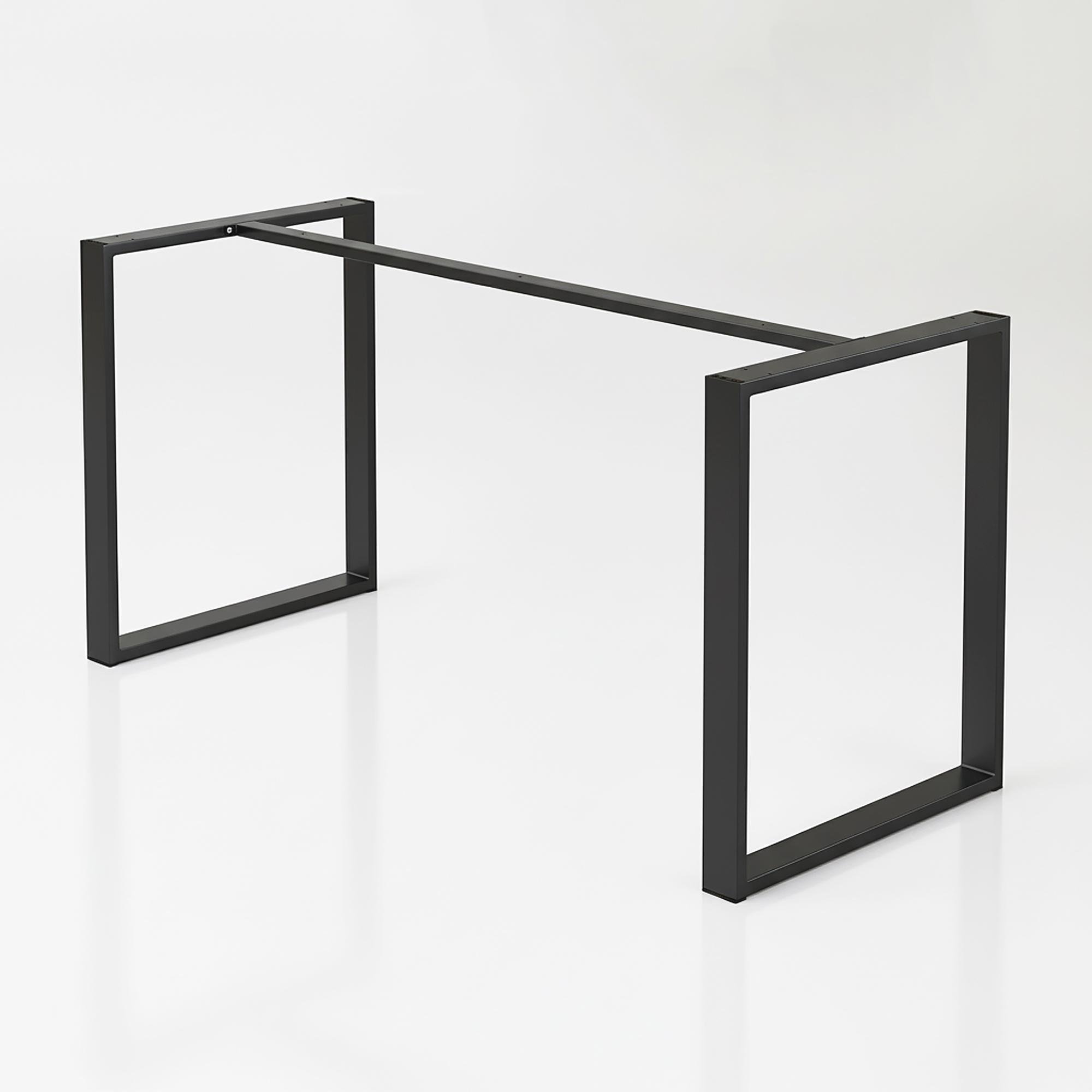 Каркас розбірний для столу з металу Minimal 1400х600х730 мм Чорний (K1186-140) Каркас розбірний для столу з металу Minimal 1400х600х730 мм Чорний (K1186-140)