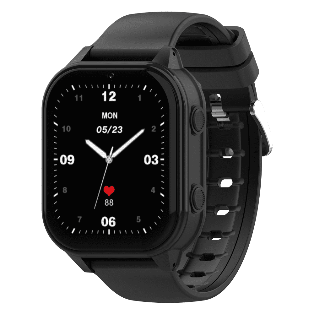 Смарт-часы детские Wonlex KT19 RPO 4G с камерой WI-FI GPS SIM-карта Black (16992)