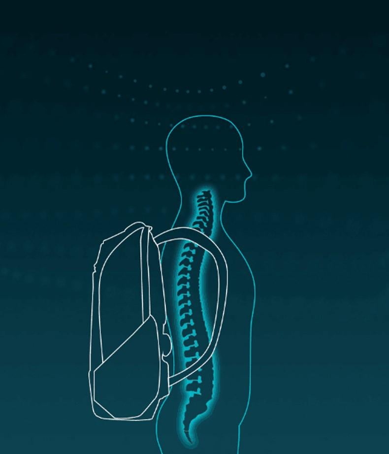 Городской рюкзак для ноутбука водонепроницаемый 30 л (23447612) - фото 3 Городской рюкзак для ноутбука водонепроницаемый 30 л (23447612) - фото 3