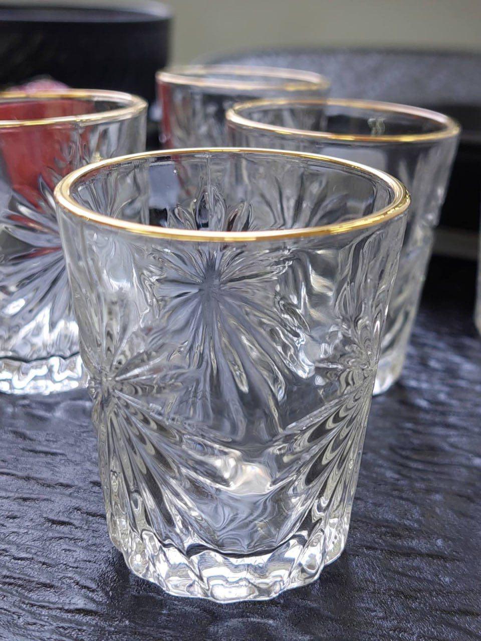 Набор рюмок Кристалл 55 мл 6 шт. Прозрачный (102-830) - фото 6 Набор рюмок Кристалл 55 мл 6 шт. Прозрачный (102-830) - фото 6