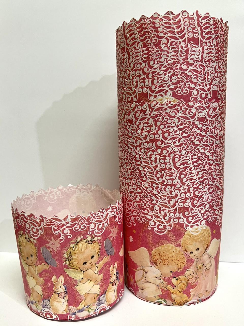 Форма бумажная для пасхальных куличей 90 мм х 85 мм 50 шт. №4 - фото 2