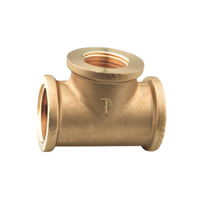 Редукционный тройник Pattaroni 1х3/4х1'' ВОВ латунь (AKV-F131R003)