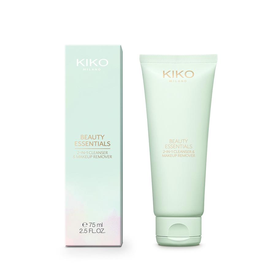 Засіб для очищення та зняття макіяжу обличчя 2в1 Kiko Milano Beauty Essentials 2-In-1 Cleanser&Makeup Remover (11267472) - фото 2