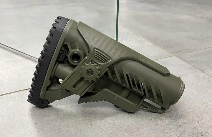 Приклад Fab Defense GLR-16 CP з регульованою щокою для AR -15/АК (060912) - фото 3 Приклад Fab Defense GLR-16 CP з регульованою щокою для AR -15/АК (060912) - фото 3