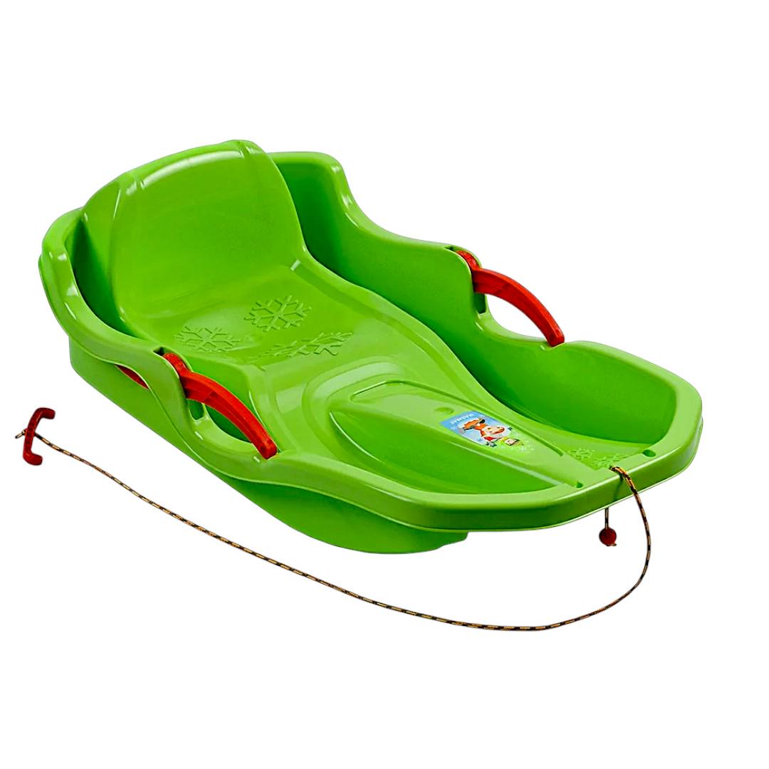 Санки дитячі з гальмами Marmat Speed Bob Зелений (11139) - фото 5 Санки дитячі з гальмами Marmat Speed Bob Зелений (11139) - фото 5