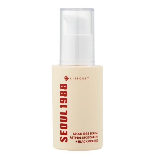 Сыворотка для лица с ретиналом K-Secret SEOUL 1988 Serum Retinal Liposome 2% + Black Ginseng Сыворотка для лица с ретиналом K-Secret SEOUL 1988 Serum Retinal Liposome 2% + Black Ginseng