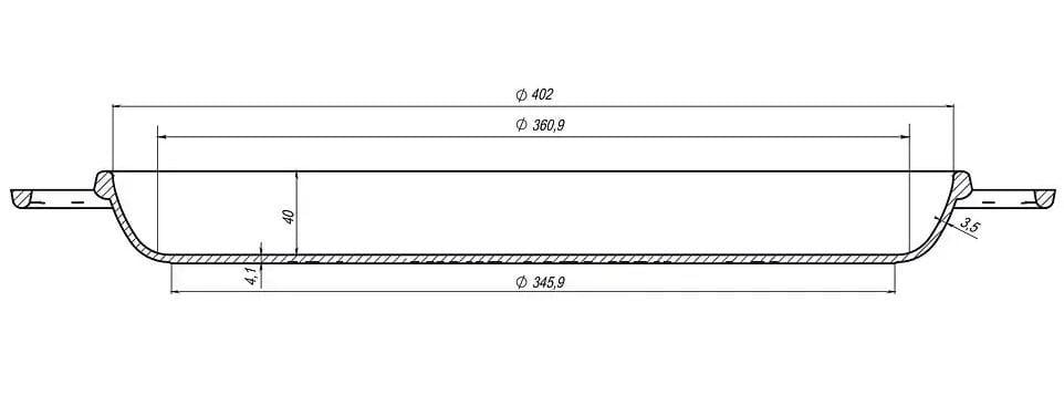 Котел чугунный туристический с крышкой-сковородом/плоским дном на открытом огне 18 л (2596433975) - фото 8 Котел чугунный туристический с крышкой-сковородом/плоским дном на открытом огне 18 л (2596433975) - фото 8