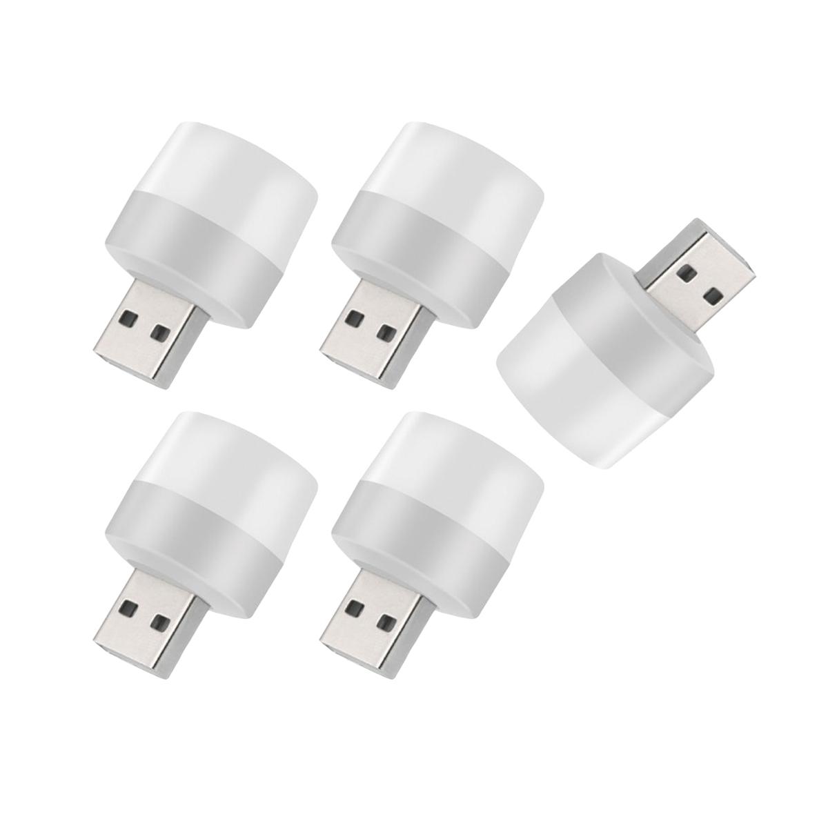 Светильник Mini USB для повербанка 5 шт. (ULT-2751383)