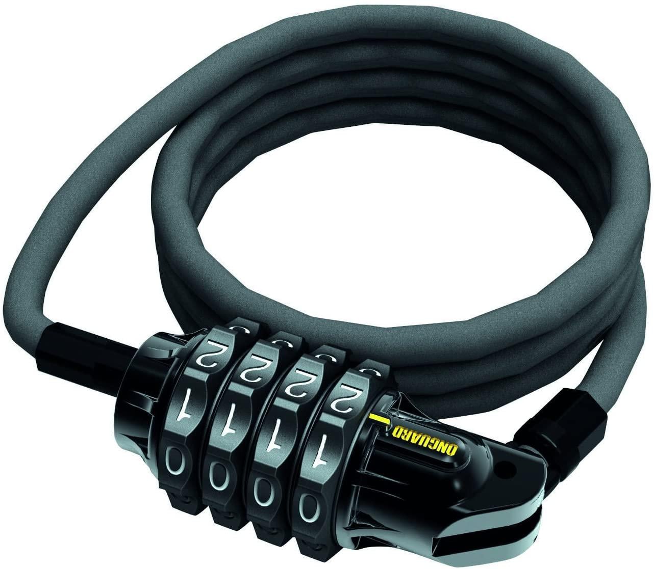 Замок Onguard TERRIER Combo 4 кодовый на 4 цифры/трос 120 см х6 мм