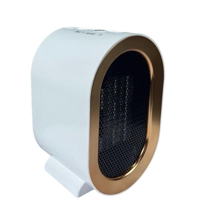 Тепловентилятор настольный AIR Heater Мини керамический 1200W Белый (MX-00008902W) - фото 8