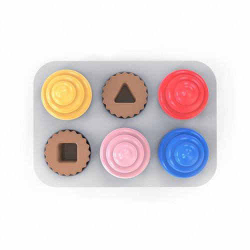 Развивающая игрушка Bright Starts сортер Sort Sweet Cupcakes (12499) - фото 3