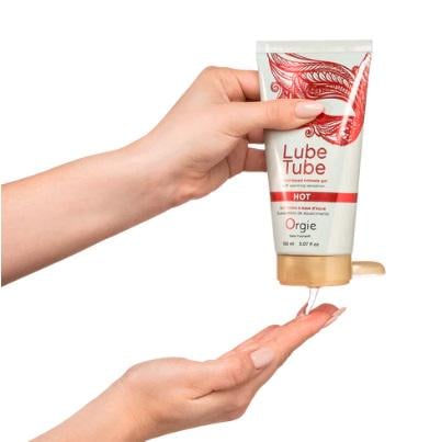 Смазка Orgie Lube tube hot согревающая для секса - фото 3