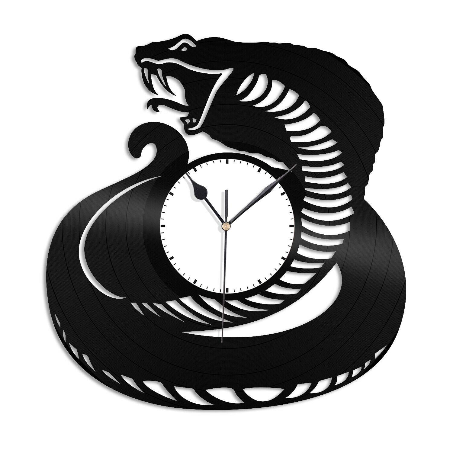 Часы настенные Кобра 1725 из виниловой пластинки