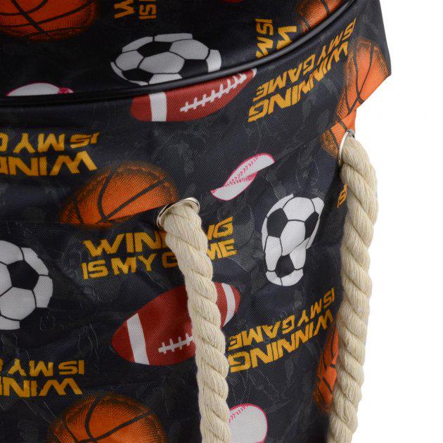 Корзина органайзер с ковриком для быстрого сбора детских игрушек Футбол (f9074ce7) - фото 5 Корзина органайзер с ковриком для быстрого сбора детских игрушек Футбол (f9074ce7) - фото 5