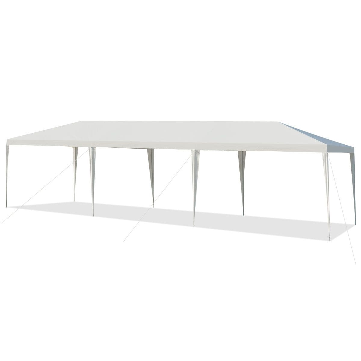 Беседка садовая 300x900x260 см Белый (COSTWAY-00395)