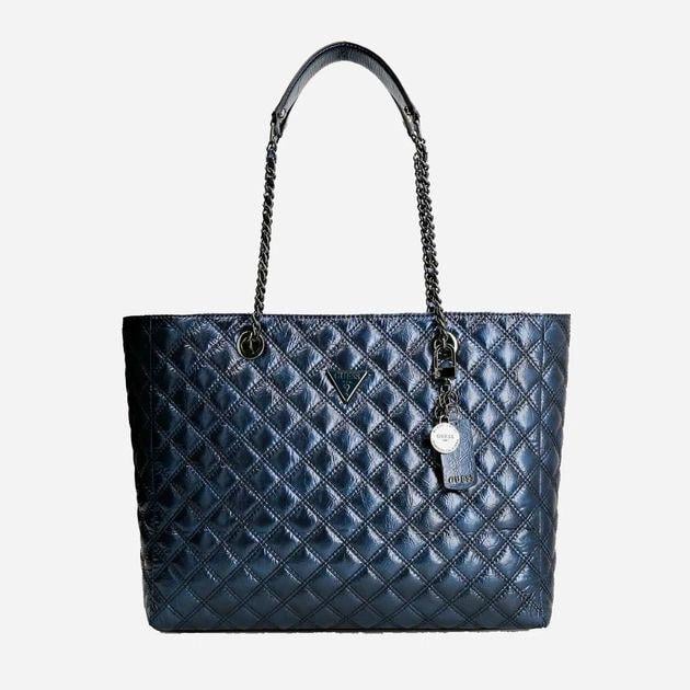 Сумка женская Guess Cessily Tote HWKM7679230-MID Темно-синий (8000702444183)