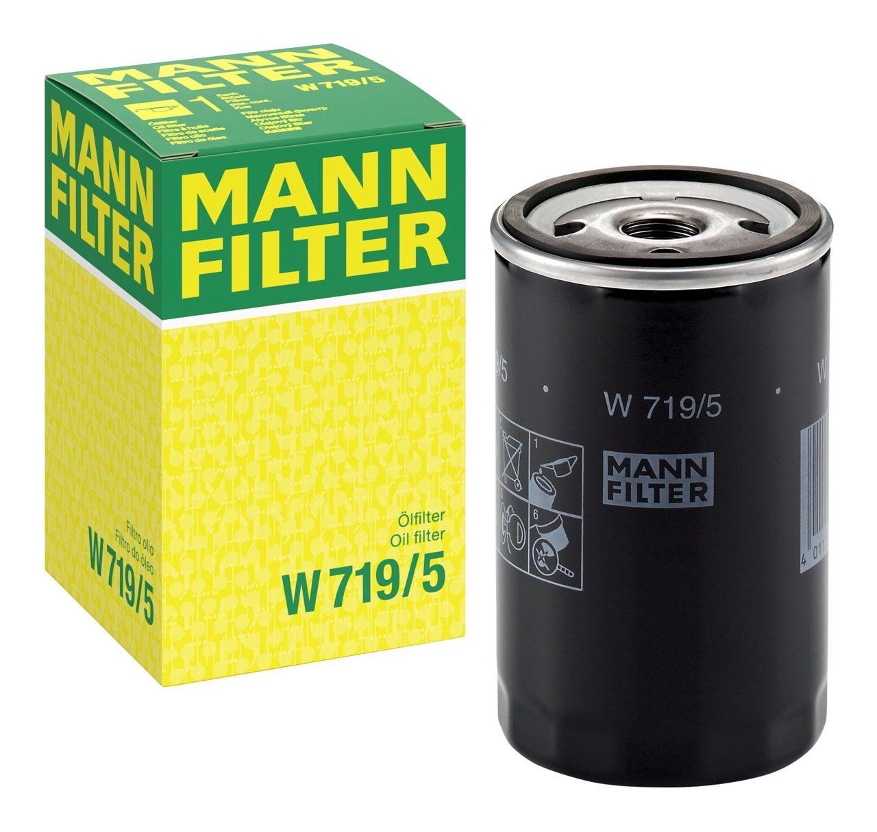 Фильтр смазки Mann-Filter (W719/5) Фильтр смазки Mann-Filter (W719/5)