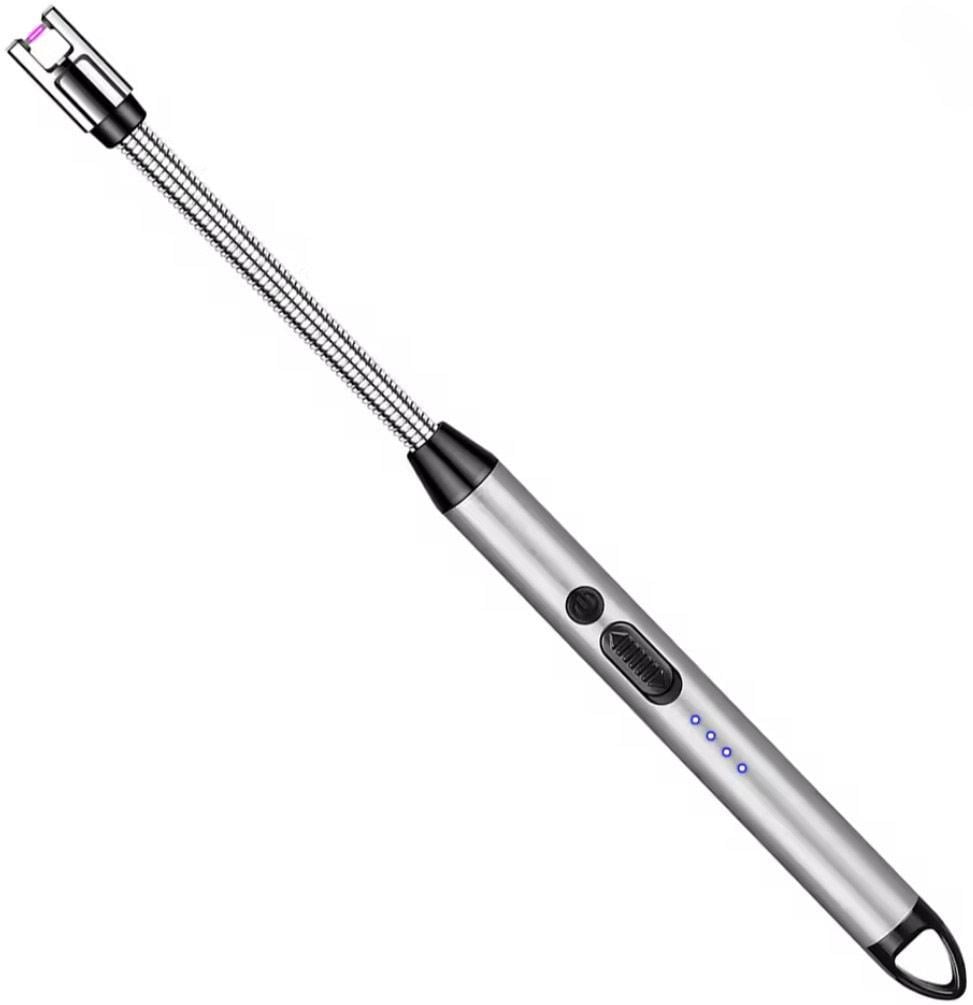 Зажигалка импульсная Primo USB со встроенным аккумулятором для газовой плиты духовки розжига Silver (2724247110) Зажигалка импульсная Primo USB со встроенным аккумулятором для газовой плиты духовки розжига Silver (2724247110)