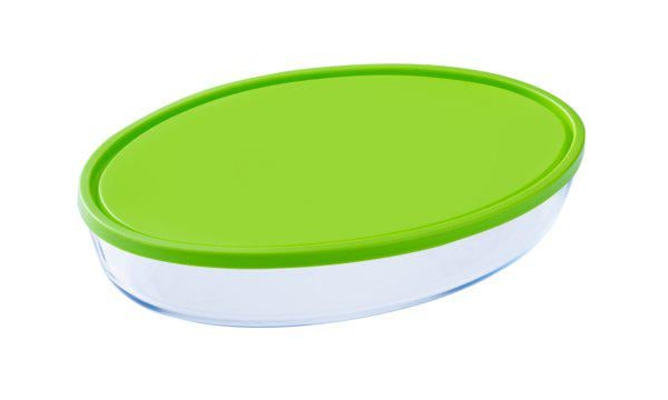 Форма скляна PYREX форма з кришкою 35х24х6 см 3 л (346P002/7345)