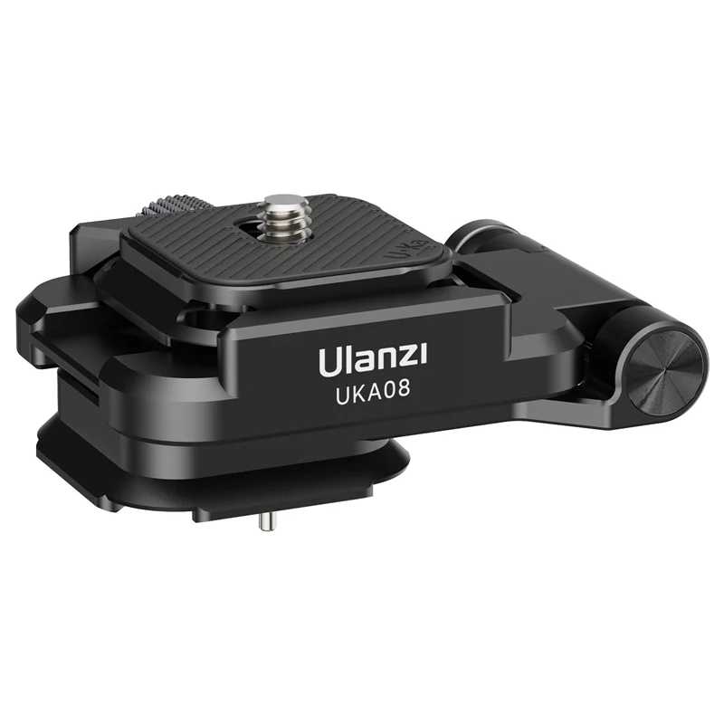 Кронштейн-держатель для камеры Ulanzi UKA08 Camera Foldable L-Bracket 1/4" Black (C023) - фото 6