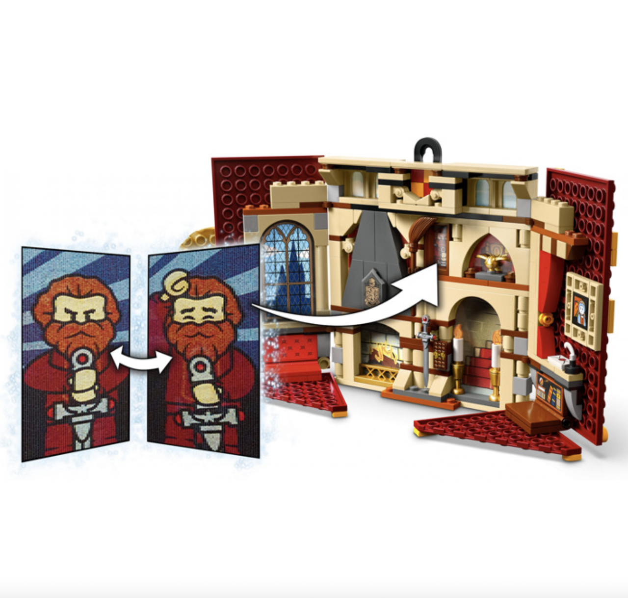 Конструктор Harry Potter Спокій Гріфіндора 285 деталей - фото 2 Конструктор Harry Potter Спокій Гріфіндора 285 деталей - фото 2