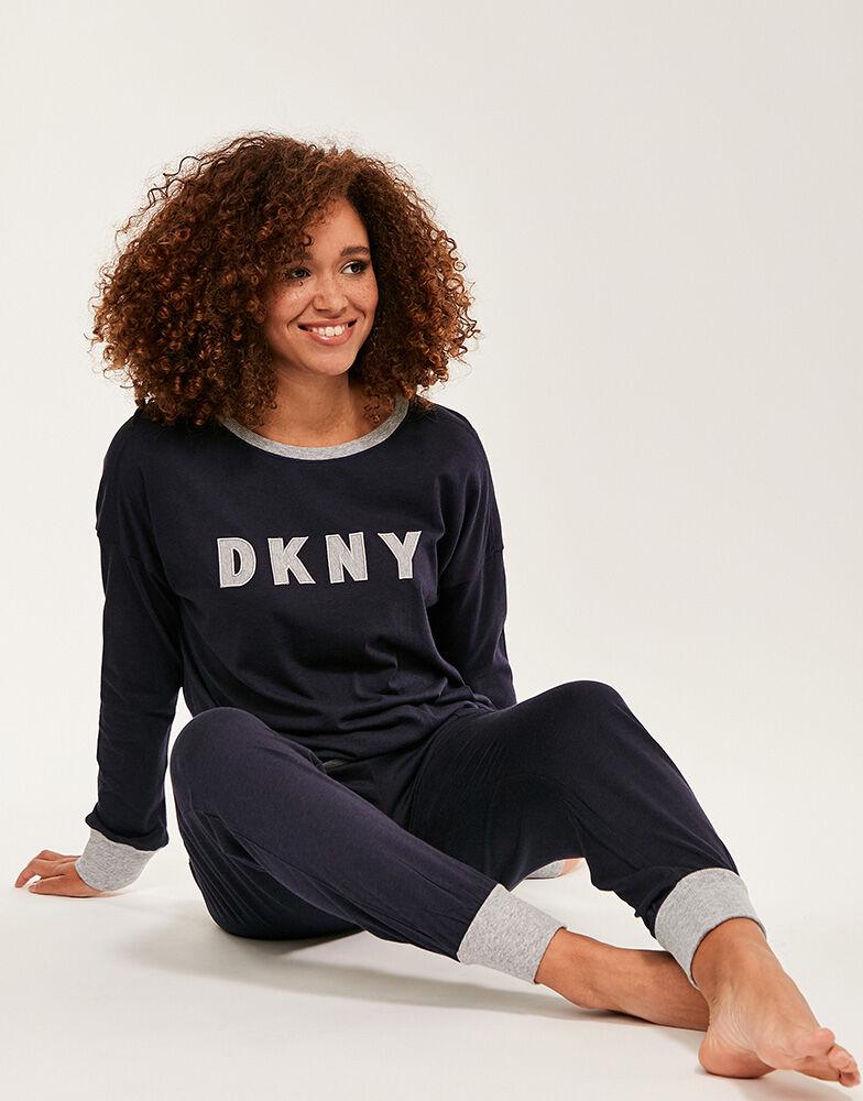 Костюм домашний DKNY New Signature L 400 Navy - фото 5