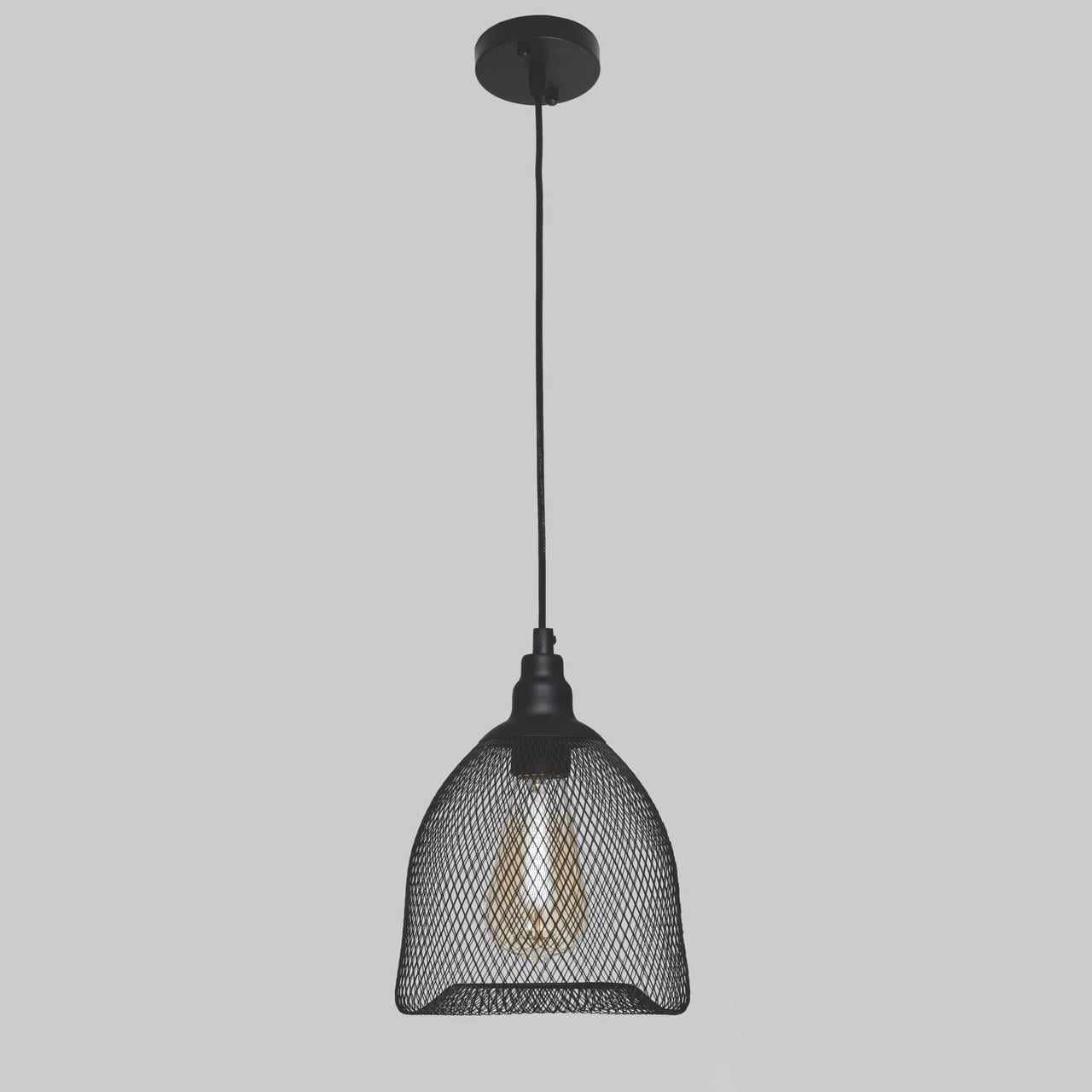 Подвес металлический 22 см Черный (07-P144F-1 BK)