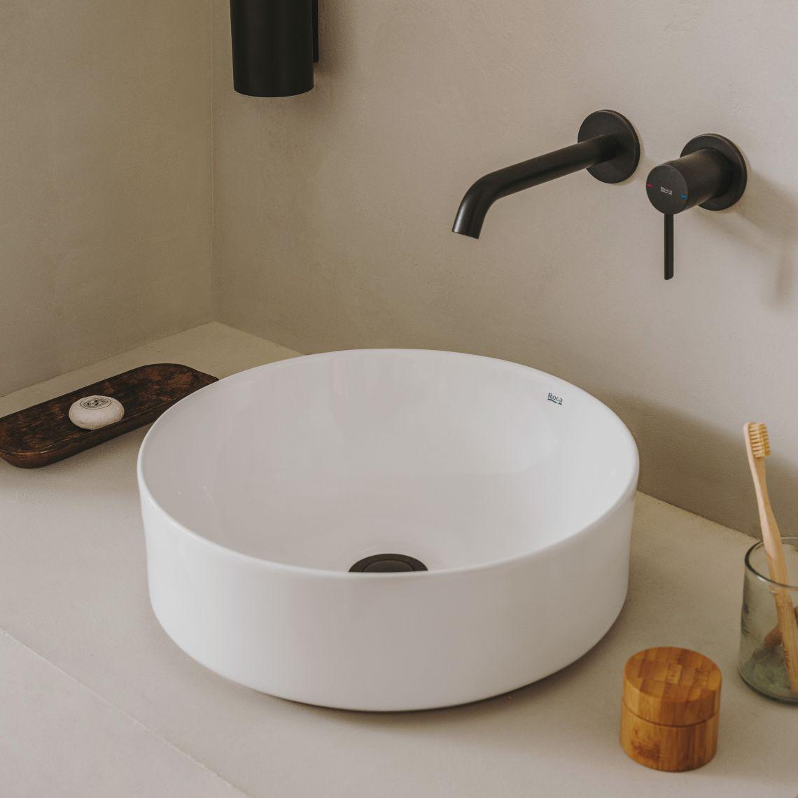 Умывальник накладной ROCA Ona A32768J000 370x370x125 мм Белый (193060) - фото 3