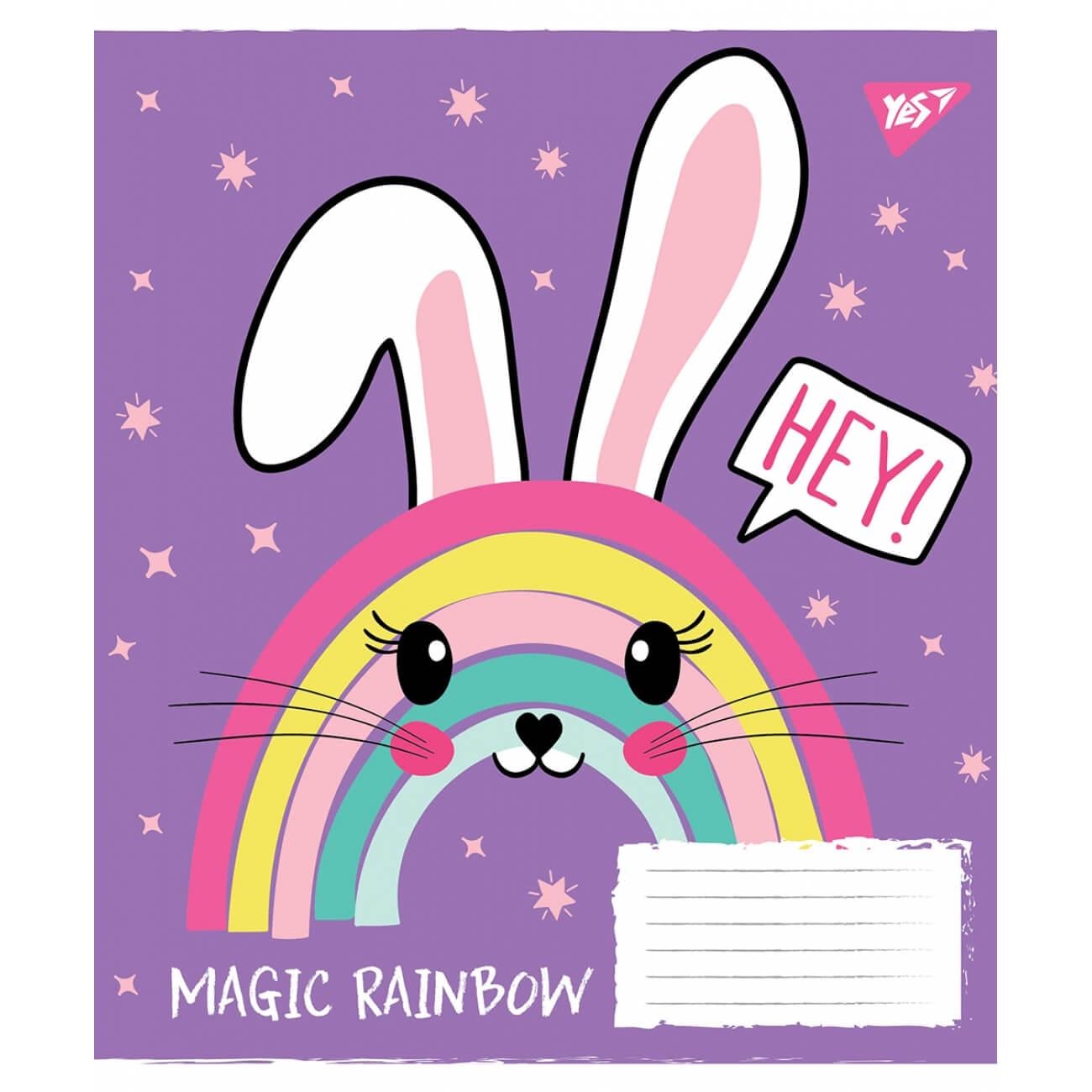 Тетрадь школьная YES Little Magic коса линия 12 л. (765369) Тетрадь школьная YES Little Magic коса линия 12 л. (765369)