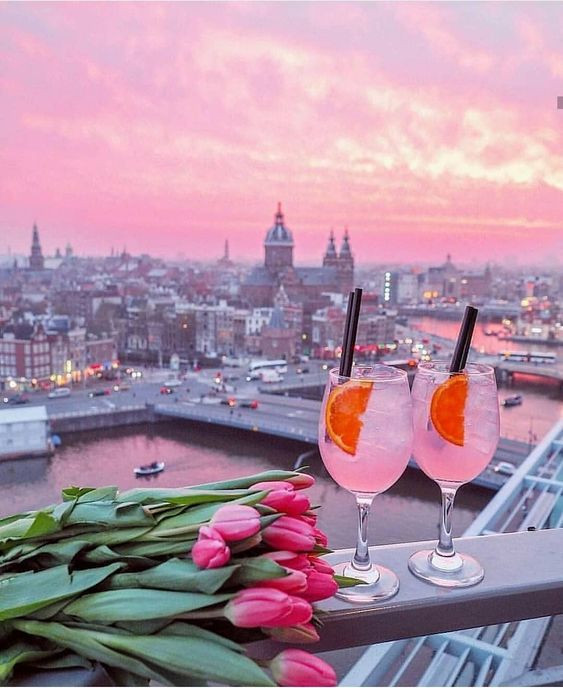 Картина по номерам Brushme Вид на розовый закат (GX35681) Картина по номерам Brushme Вид на розовый закат (GX35681)