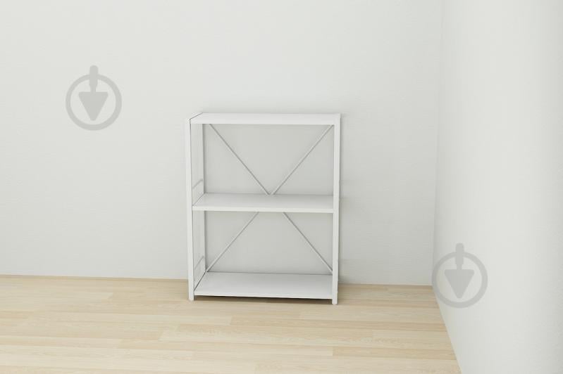 Этажерка Ferrum-decor Конект 73x60x28 см Белый (XK00223)