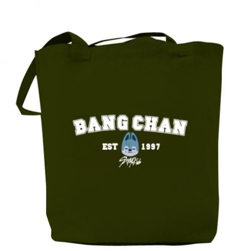 Шоппер Bang Chan Stray Kids 37x41 см Хаки (12817484-23-182062) Шоппер Bang Chan Stray Kids 37x41 см Хаки (12817484-23-182062)