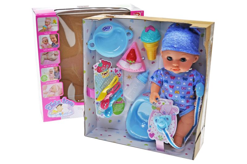 Пупс A-Toys Tutu love со звуковыми эффектами 30х11,5х31,5 см Разноцветный (8132)