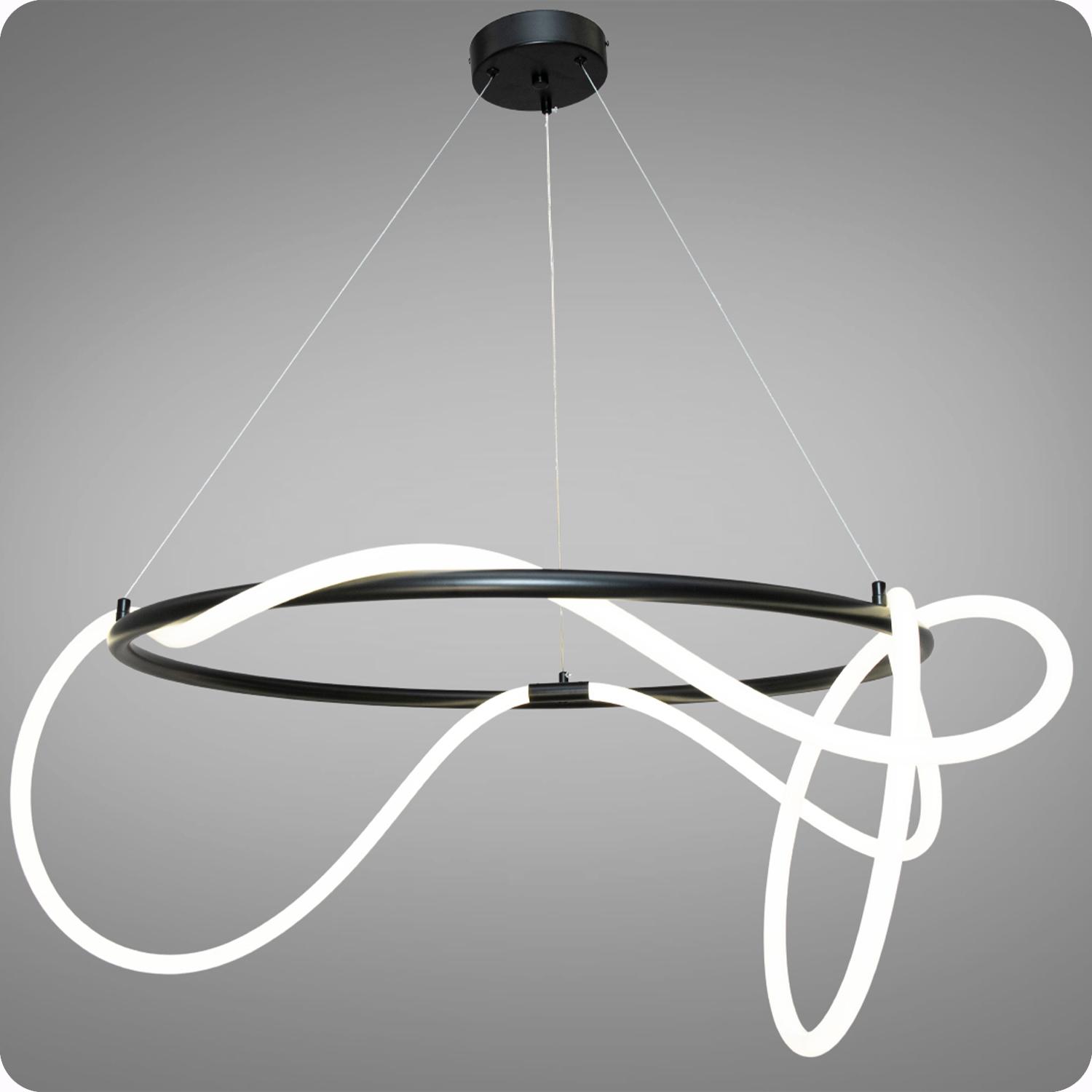 Люстра підвісна 517 Dlight 32 Вт Чорний (02088) - фото 2 Люстра підвісна 517 Dlight 32 Вт Чорний (02088) - фото 2