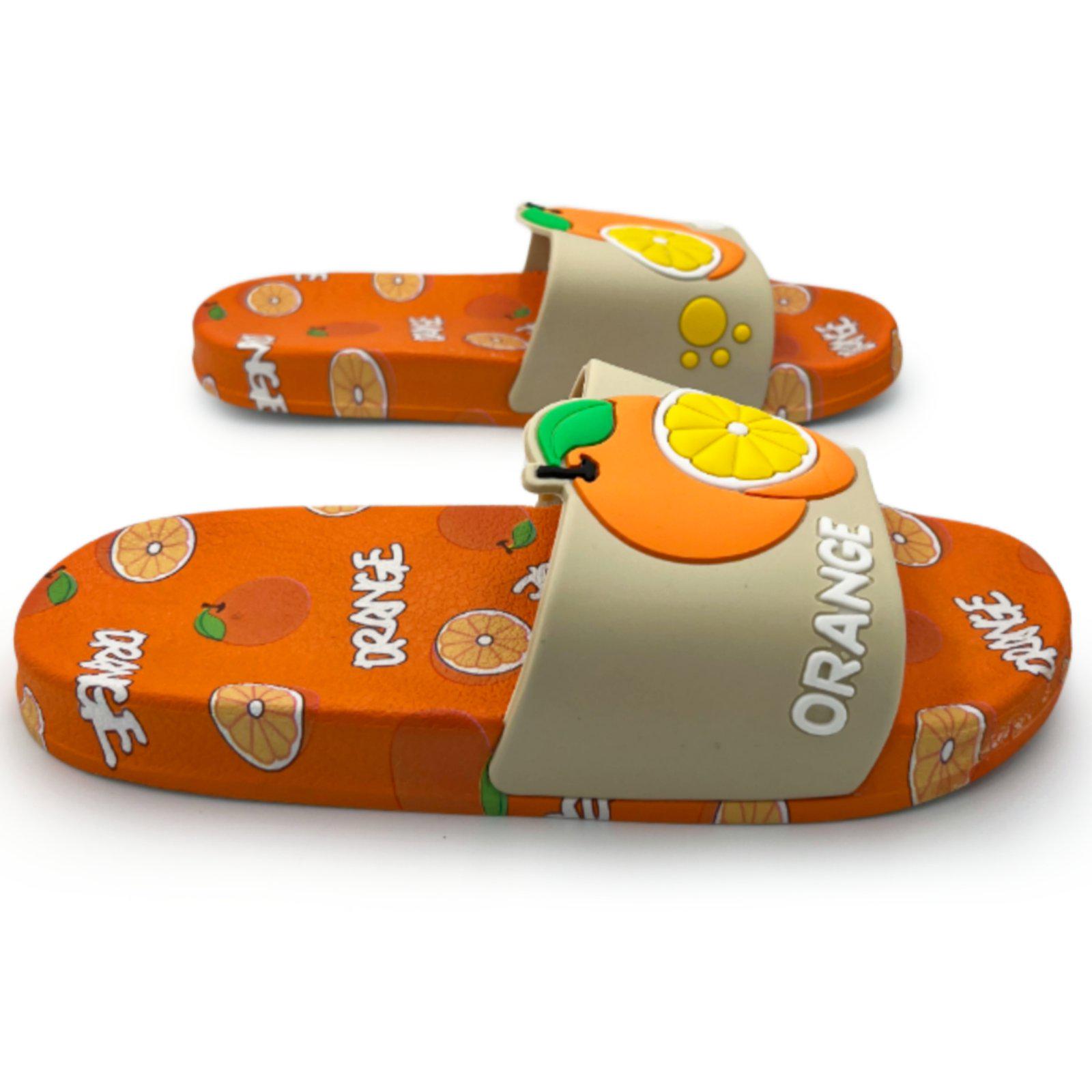 Шлепанцы для девочки Acorus MV-1482s р. 32/33 Оранжевый