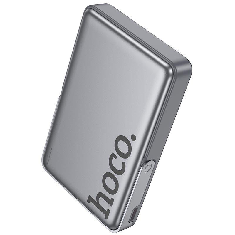Повербанк магнітний Hoco Sunlight Q36A 10000 mAh MagSafe PD/QC Металевий сірий (27676118) Повербанк магнітний Hoco Sunlight Q36A 10000 mAh MagSafe PD/QC Металевий сірий (27676118)