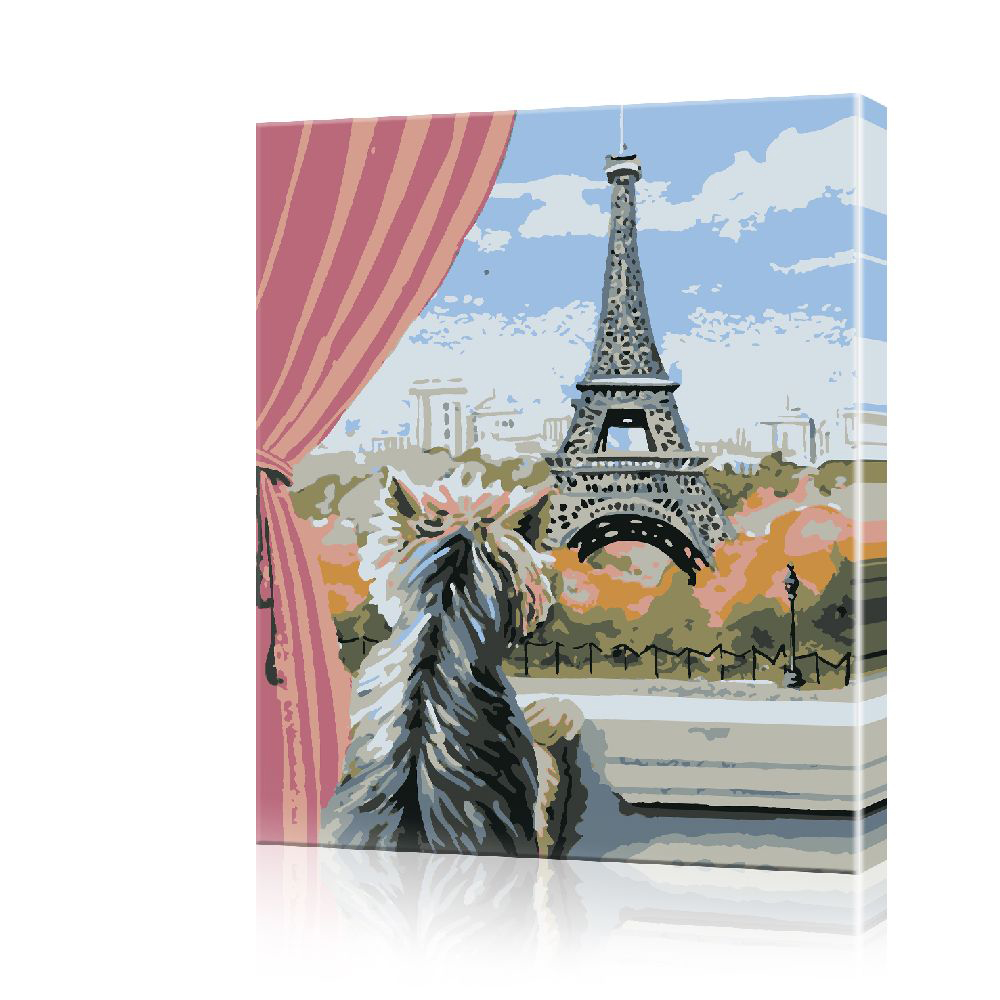 Картина по номерам ArtSale Париж PBN0287 40х50 см