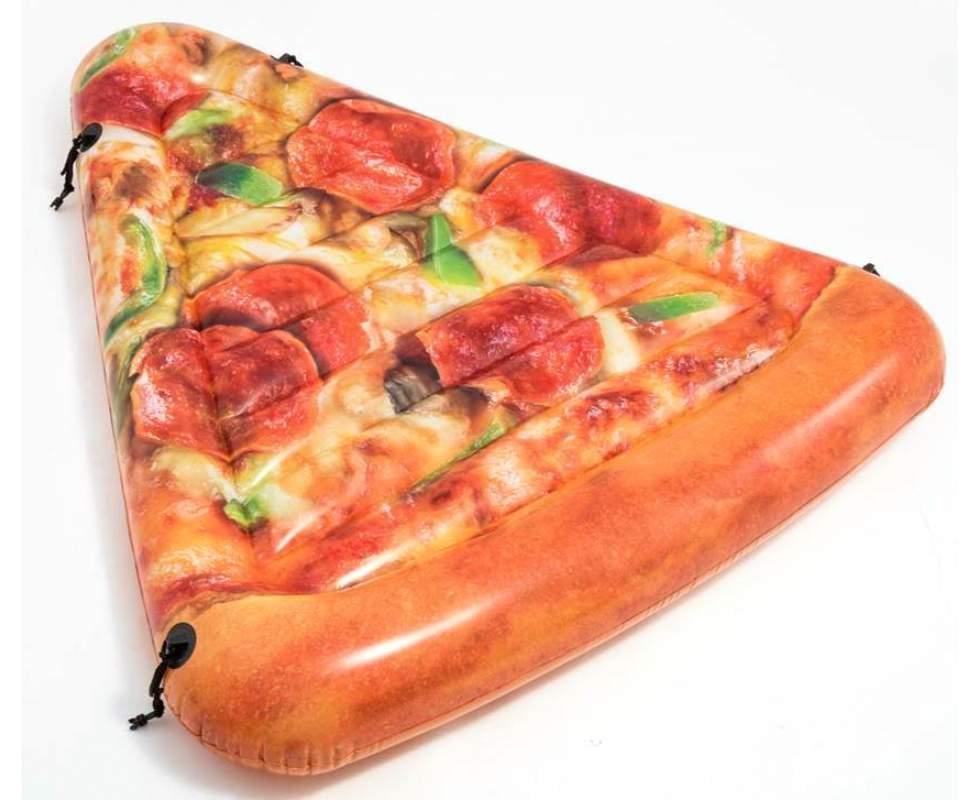 Надувний матрац Inteх 58752 Піцца від 12-ти років 175х145 см (15360131)