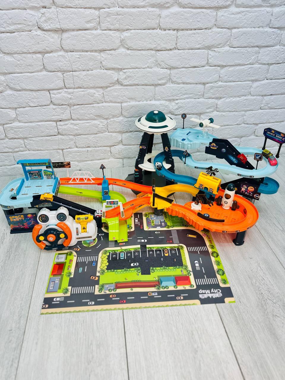 Автотрек дитячий з машинками Космічна станція-трек для хлопчика (2654615913) Автотрек дитячий з машинками Космічна станція-трек для хлопчика (2654615913)