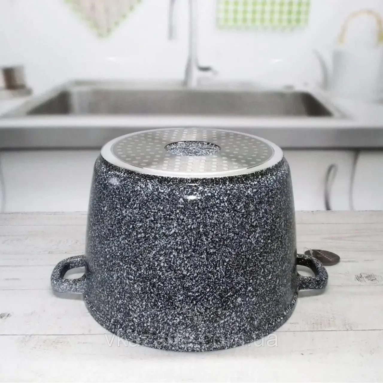 Набор кастрюль Edenberg с антипригарным гранитным покрытием 4 пр. 2 шт. (EB-8045) - фото 3 Набор кастрюль Edenberg с антипригарным гранитным покрытием 4 пр. 2 шт. (EB-8045) - фото 3
