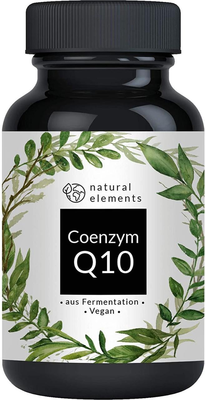 Вітаміни для шкіри Natural Elements Коензим Q10 200 мг 120 капс. (50093NEQ10180K)