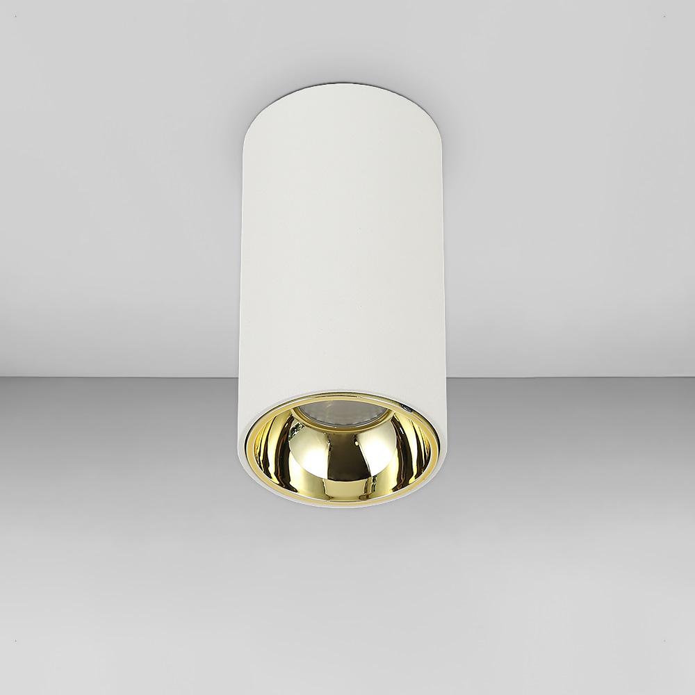 Светильник точечный накладной LED Levistella 906LED53-4W WH-GD Белый/Золотистый
