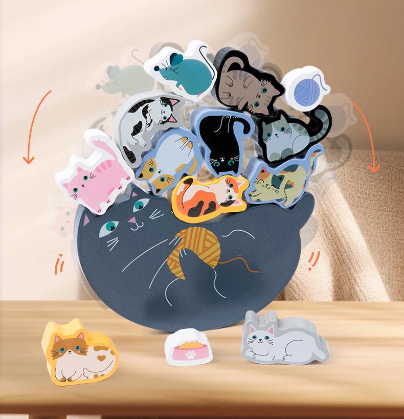 Іграшка балансир Монтессорі розвивальна дерев’яна (130) - фото 3 Іграшка балансир Монтессорі розвивальна дерев’яна (130) - фото 3