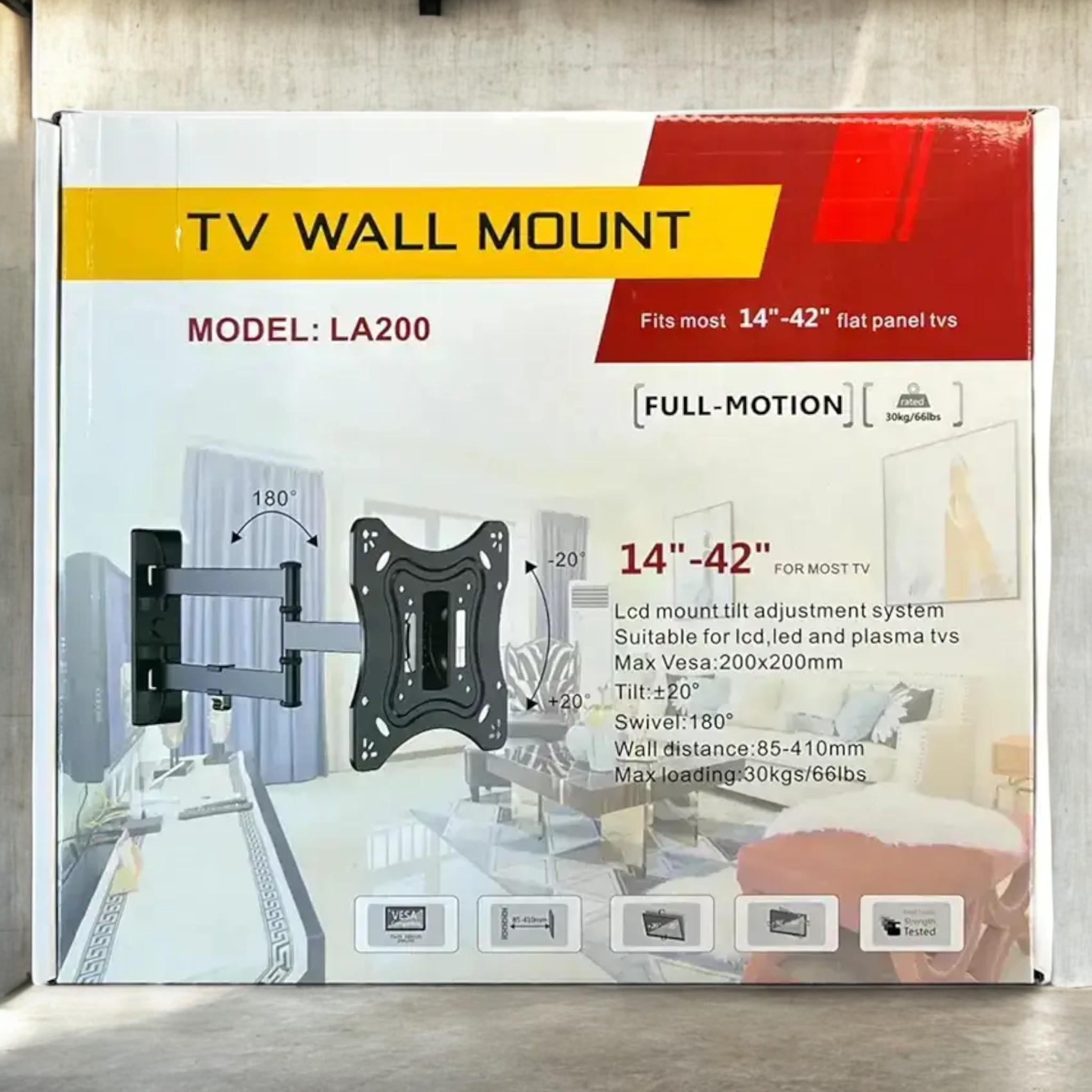 Крепление для телевизора LA200 консольное настенное 14-42" (В_LA200) - фото 4