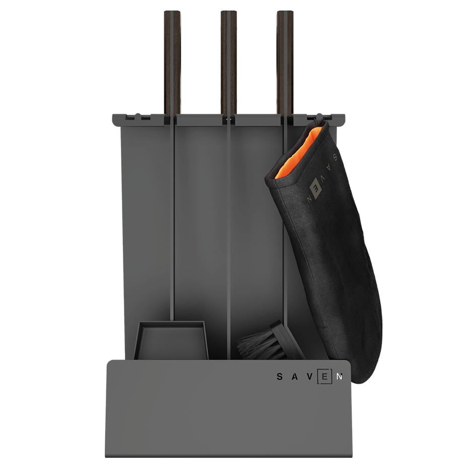 Камінний набір Saven Set 4L Black (SS/4L/BL)