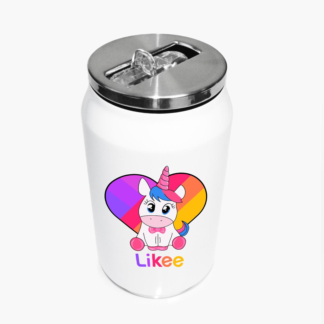 Термокружка Likee Unicorn 350 мл (31091-1594-350) - фото 4 Термокружка Likee Unicorn 350 мл (31091-1594-350) - фото 4