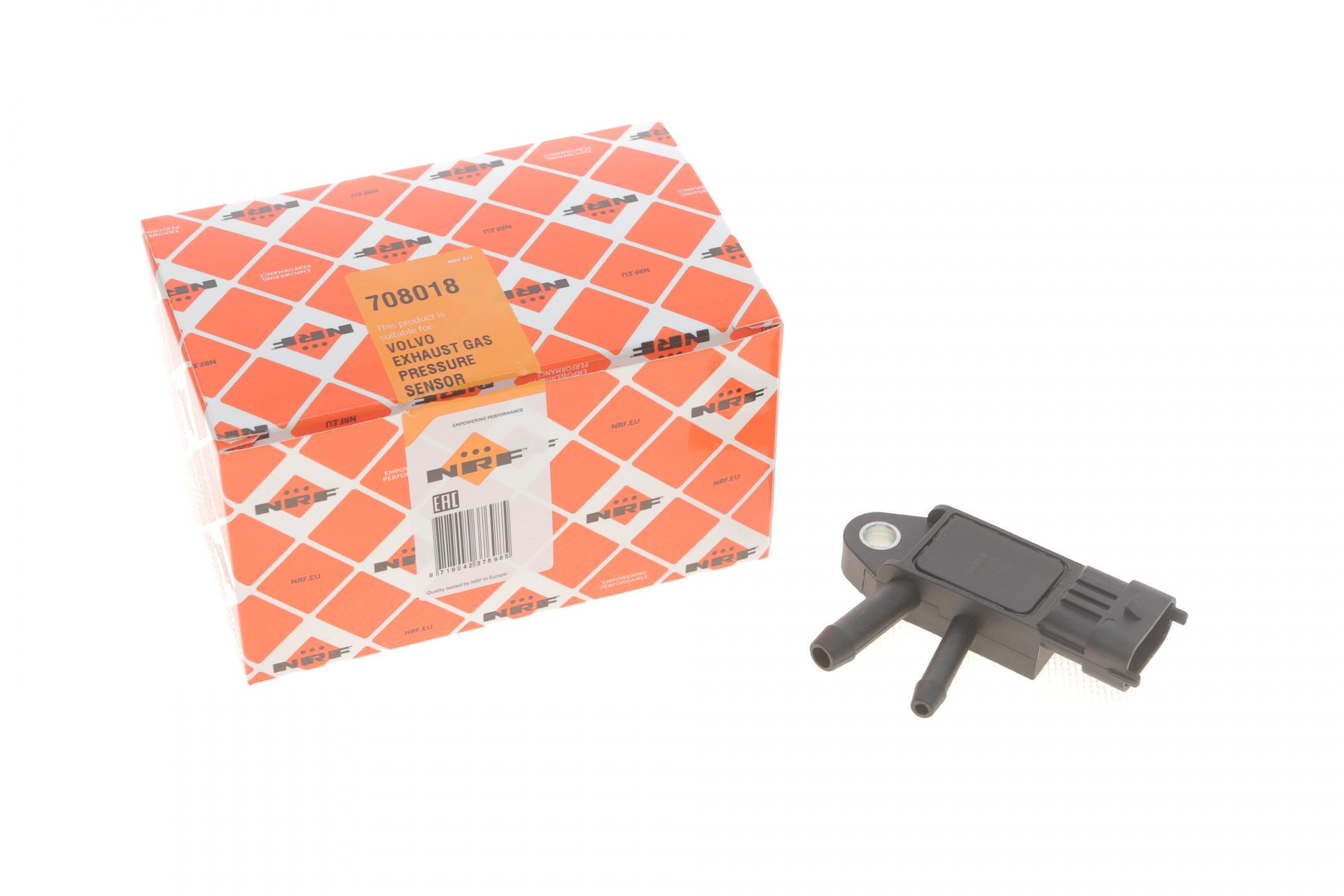 Датчик давления выхлопных газов Volvo C30/C70/S40/S60/S80/V40/V50/V70/XC60/XC70 06-18 HÜCO (708018)