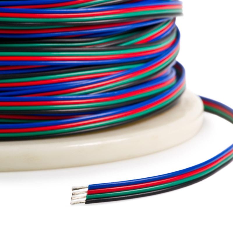 Провод для LED-ленты Prolum RGB 4х0,35 мм (29822058)