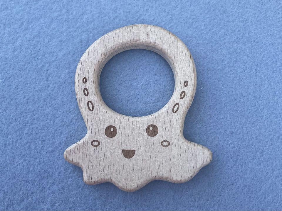 Грызунок деревянный Осьминог